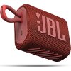 JBL GO 3 PORTABLE BLUETOOTH SPEAKER WATERPROOF IP67 4.2 W RED