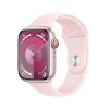 APPLE WATCH SERIES 9 MRML3 45MM PINK ALUMINIUM CASE WITH LIGHT PINK SPORT BAND M/L