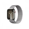 APPLE WATCH SERIES 9 MRMQ3 45MM SILVER STAINLESS STEEL CASE WITH SILVER MILANESE LOOP CELLULAR