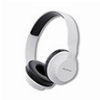 QOLTEC LOUD WAVE WIRELESS HEADPHONES WITH MICROPHONE BT 5.0 JL WHITE