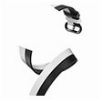 XIAOMI SMART BAND 8 DOUBLE WRAP STRAP BLACK AND WHITE