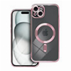 ELECTRO MAG COVER CASE WITH MAGSAFE FOR IPHONE 15 PLUS ROSE GOLD