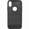 FORCELL CARBON BACK COVER CASE FOR APPLE IPHONE X BLACK