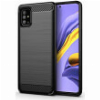 FORCELL CARBON BACK COVER CASE FOR SAMSUNG GALAXY A51 BLACK
