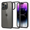 SPIGEN CRYSTAL HYBRID MATTE BLACK FOR IPHONE 14 PRO