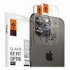 SPIGEN GLASS EZ FIT OPTIK PRO 2 PACK BLACK FOR IPHONE 14 PRO/IPHONE 14 PRO MAX