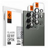 SPIGEN GLASS EZ FIT OPTIK PRO 2 PACK BLACK FOR SAMSUNG GALAXY S23 ULTRA
