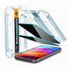 SPIGEN GLASS TR EZ FIT (PRIVACY) 2 PACK TRANSPARENCY FOR IPHONE 15 PRO MAX