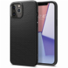 SPIGEN LIQUID AIR BACK COVER CASE FOR IPHONE 12 / 12 PRO MATTE BLACK