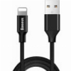 BASEUS CABLE YIVEN LIGHTNING 8-PIN 2A 1.8M BLACK