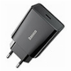 BASEUS SPEED MINI 20W TRAVEL CHARGER TYPE C BLACK