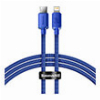 BASEUS CRYSTAL SHINE CABLE TYPE-C TO LIGHTNING 20W 1.2M BLUE