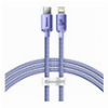 BASEUS CRYSTAL SHINE CABLE SHINE TYPE-C TO LIGHTNING 1.2M 20W PURPLE