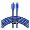 BASEUS CRYSTAL SHINE CABLE SHINE TYPE-C TO LIGHTNING 2M 20W BLUE