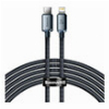 BASEUS CRYSTAL SHINE CABLE SHINE TYPE-C TO LIGHTNING 2M 20W BLACK