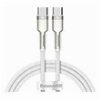 BASEUS CABLE CAFULE USB TYPE-C TO USB TYPE-C 100W 1M WHITE
