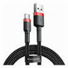 BASEUS CABLE CAFULE TYPE-C 2A 2M RED BLACK