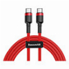 BASEUS CAFULE TYPE-C PD2.0 60W FLASH CHARGING 20V 3A 2M RED