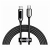 BASEUS DISPLAY CABLE TYPE-C TO TYPE-C 100W 2M BLACK