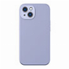 BASEUS LIQUID SILICA GEL CASE IPHONE 14 PLUS LAVENDER+ TEMPERED GLASS + CLEANING KIT