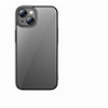 BASEUS GLITTER TRANSPARENT CASE AND TEMPERED GLASS SET IPHONE 14 PLUS BLACK
