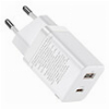 BASEUS SUPER SI PRO QUICK CHARGER USB + TYPE-C 30W WHITE