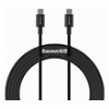 BASEUS SUPERIOR SERIES CABLE USB-C TO USB-C 100W 2M BLACK