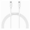 BASEUS SUPERIOR SERIES TYPE-C TO TYPE-C PD 100W 1M WHITE
