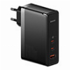 BASEUS WALL CHARGER GAN5 PRO 2XUSB-C + USB 140W BLACK
