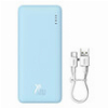 BASEUS POWER BANK AIRPOW FAST CHARGE 20000MAH 20W GALAXY BLUE