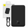 BASEUS WIRELESS POWERBANK QI 20000MAH MINI MAGNETIC MAGSAFE 20W BLACK