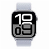 APPLE WATCH 10 GPS ALUMINIUM SILVER MWWD3 42MM BLUE CLOUD SPORT LOOP