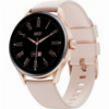 QCY WATCH ELITE S11 PINK GOLD - SMALL METAL 1,19 AMODEL FASHION BT CALL IPX8 WATERPROOF