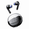SOUNDPEATS BLUETOOTH EARPHONES CLEAR BLACK