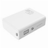 4SMARTS POWERBANK 45W 10000MAH LCD 2X TYPE-C WHITE