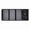4SMARTS SOLAR PANEL VOLTSOLAR 21W DUAL USB RAINPROOF BLACK