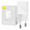 BASEUS MINI WALL CHARGER GAN5 30W WHITE