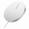 BASEUS SIMPLE MINI3 MAGNETIC WIRELESS CHARGER 15W SILVER