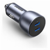 CAR CHARGER UGREEN 40W DUAL PD 3.0 GRAY CD213 70594