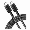 ANKER 322 USB-C TO USB-C CABLE 1.8M 60W BLACK