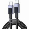 CHARGING CABLE UGREEN 100W L512 TYPE-C/TYPE-C BLACK 1M 45063 5A