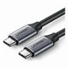 CHARGING CABLE UGREEN US161 TYPE-C/TYPE-C GRAY 1.5M 50751 3A