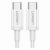 CHARGING CABLE UGREEN US264 TYPE-C/TYPE-C WHITE 1M 60518 3A