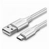 CHARGING CABLE UGREEN US287 TYPE-C WHITE 1M 60121 3A