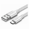 CHARGING CABLE UGREEN US287 TYPE-C WHITE 2M 60123 3A