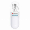 FORCELL CABLE USB A TO LIGHTNING 8-PIN 1A TUBE WHITE 1M
