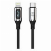 FOREVER LCD CABLE USB-C - LIGHTNING 1,0 M 27W BLACK