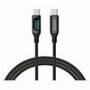 SAVIO CL-174 USB TYPE C ? USB TYPE C CABLE WITH DIGITAL DISPLAY 5A 1M
