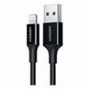 UGREEN CHARGING CABLE MFI US155 I6 BLACK 1M 80822 2.4A