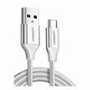 UGREEN CHARGING CABLE US288 TYPE-C SILVER 2M 60133 3A